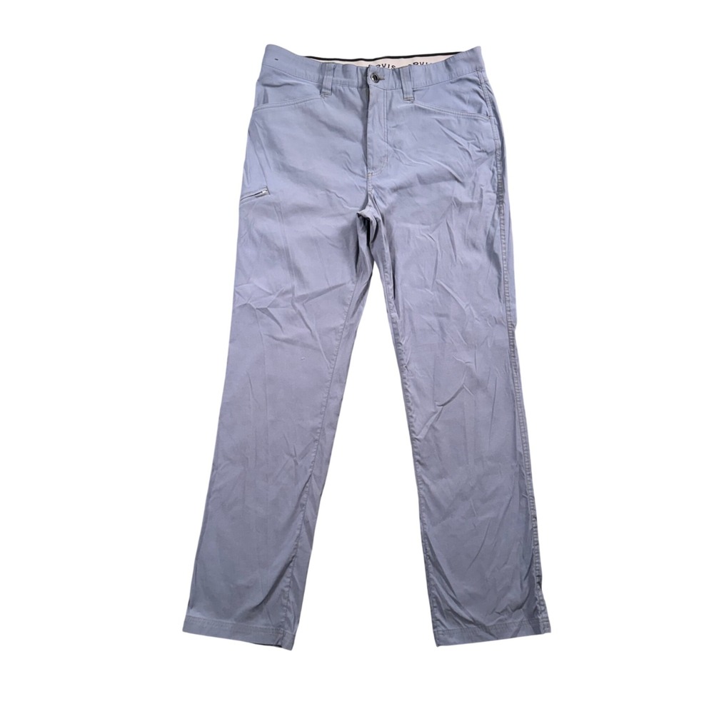 Orvis Outdoor Performance‎ Pants Mens 36x32 Blue Gray Hiking Utility Gorpcore